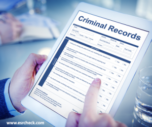Criminal Records Searches from ESR